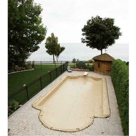 KITCHEN&LOVE CUCINA&AMORE 18 x 36 ft. Armor Kote Inground Pool Winter Cover - Oval AK18365